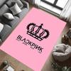 Black Pink Domination carpet Suitable for all seasons floor mats Fashion Office chair cushion Art