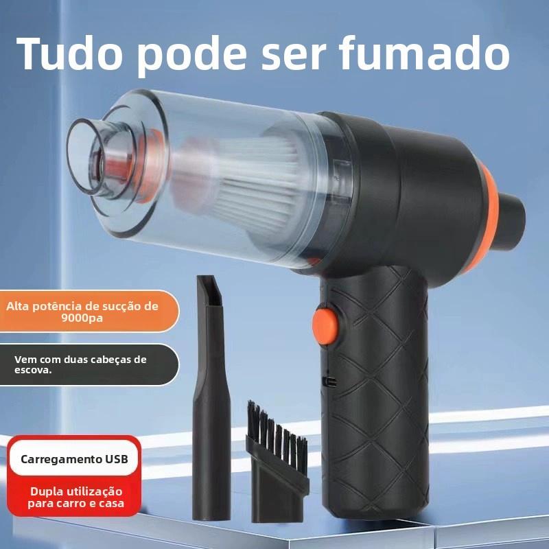 Portable 6000Pa Vacuum Cleaner, Rechargeable, Powerful for Home And Car, Dry And Wet Cleaning, Lightweight And Wireless Compact Design, Suitable for