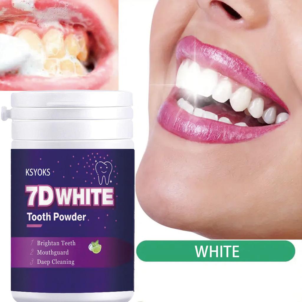 Tooth powder, brightening teeth, oral protection, deep cleaning, fresh breath