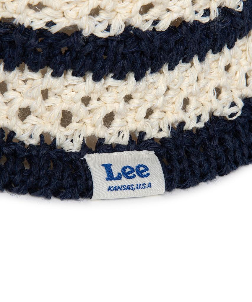 LEE Paper Knit Hat Ivory