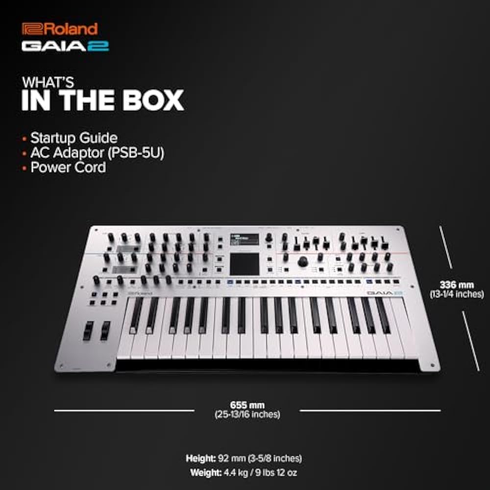 Roland Roland/GAIA 2 Wavetable Synthesizer with Virtual Analog Engine