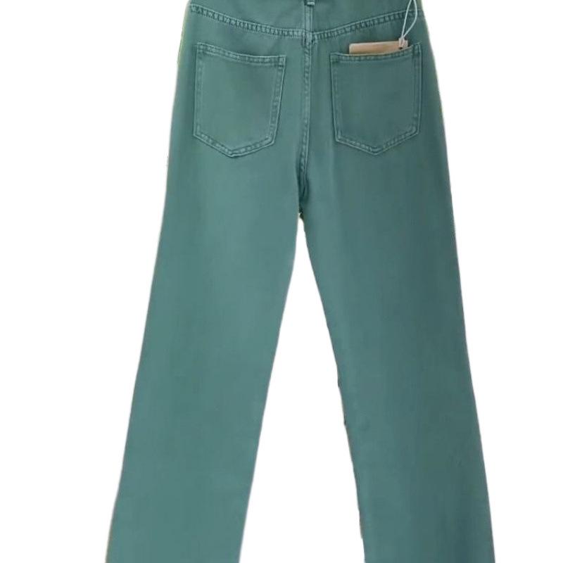 Dopaminjente Høyt liv Slim fit Lakeblå Jeans