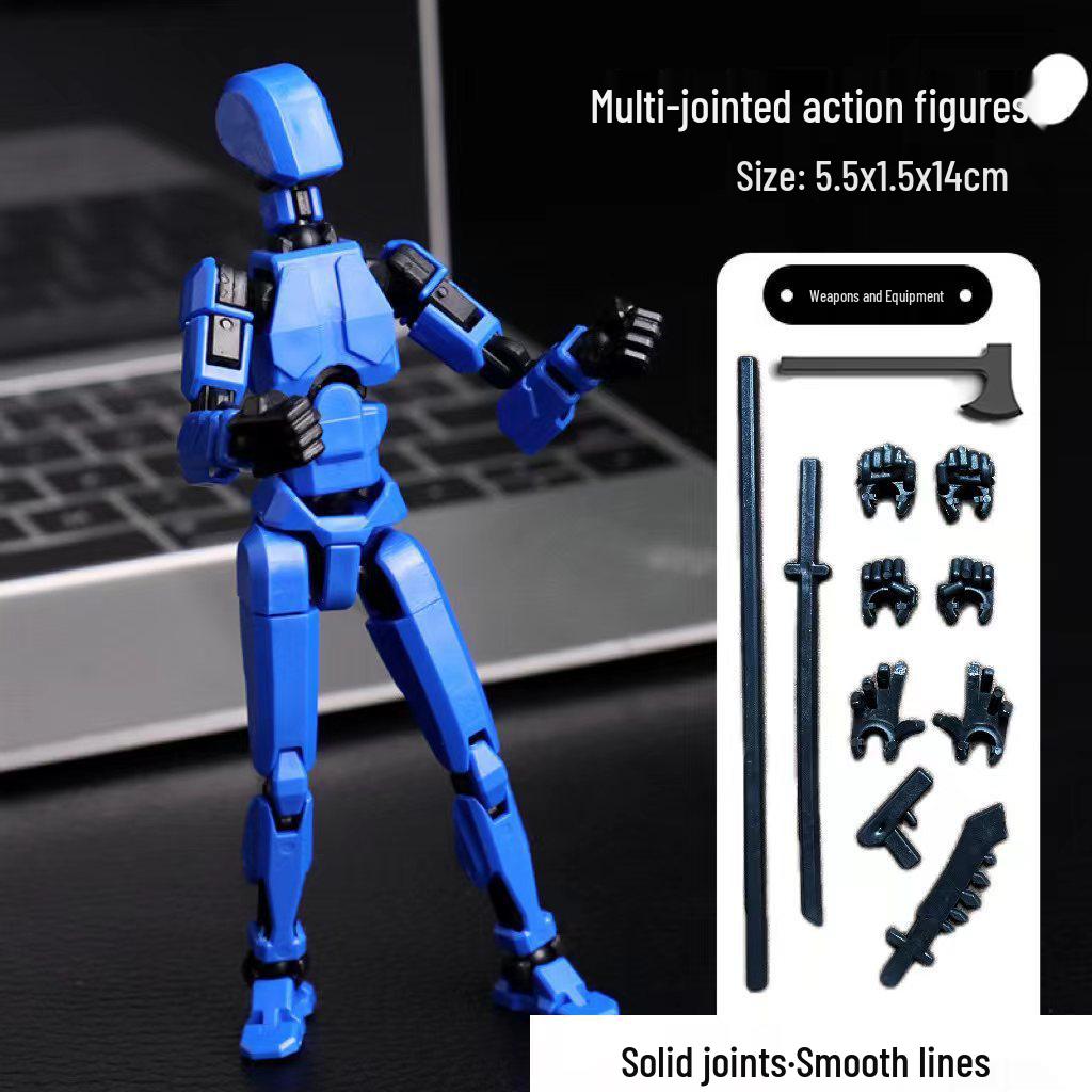 Magnetic Joint Action Figure: 6th Gen DIY Decompression Dummy Doll