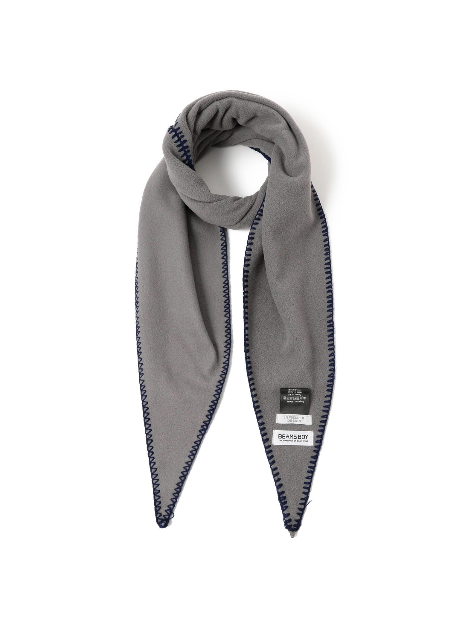 

Beams Boy Scarf/Scarf [Special Order] INFIELDER DESIGN Fleece Scarf, Women s, Gray, One Size