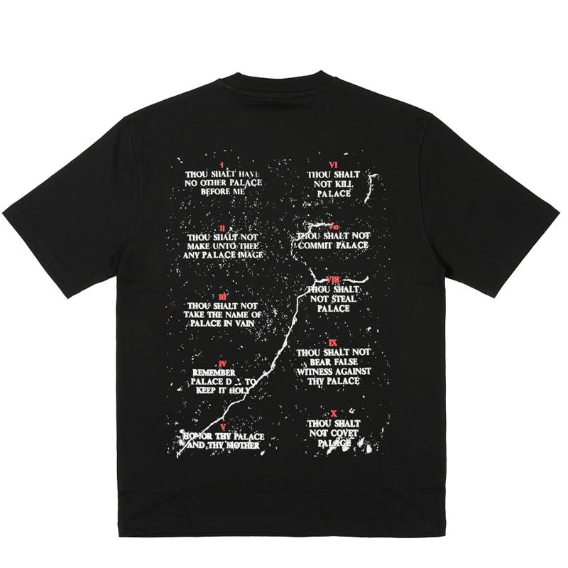 Palace Save Thyself T-Shirt Black Unisex Tops P26TS123