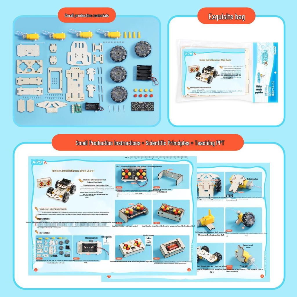 Remote Control Car STEM Kit for Primary & Secondary Students' Science Experiments