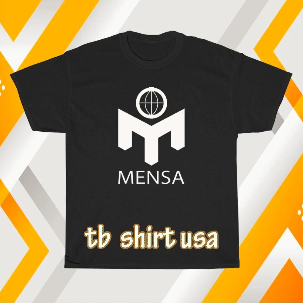 New Mensa International logo Unisex T-Shirt Funny Size S to 5XL L