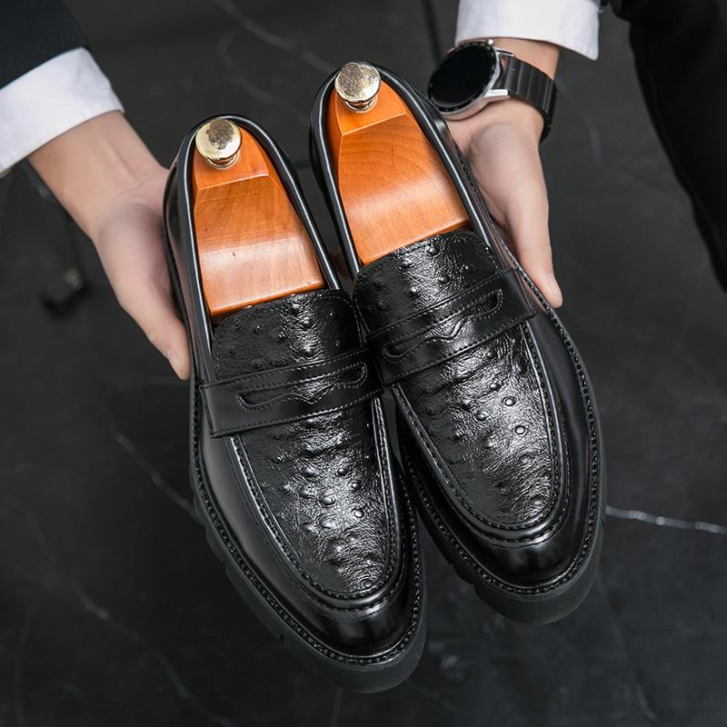 Fashion Leather Shoes Casual Business Shoes for Men Dress Tenis De Hombre Moccasins Mokasin Tenis Caballero Designer sneakers