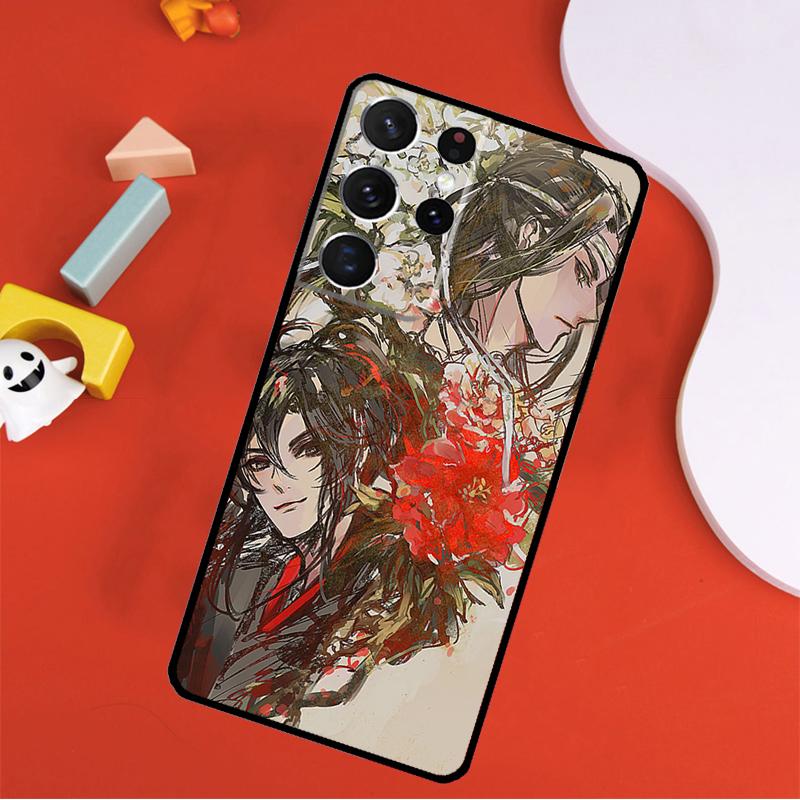 Cartoon Mo Dao Zu Shi Phone Case For Samsung Galaxy S25 Ultra S9 S10 S20 S21 FE S22 S23 S24 Plus S24 Ultra Cover