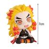 Anime Figure Demon Slayer Nezuko Tanjirou Zenitsu Inosuke Kyoujurou Kanawo Action Figures Model Doll Toy Desktop Ornament Gift