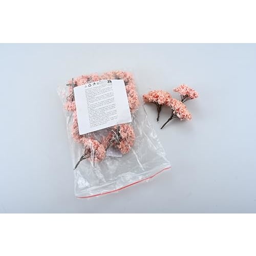 20-Piece Cherry Tree Diorama, Pink Flowers, Model Trees, Potted Plants, Landscapes, Wire, Architectural Models, Scenery Collection, OO HO Scale, 6.5cm