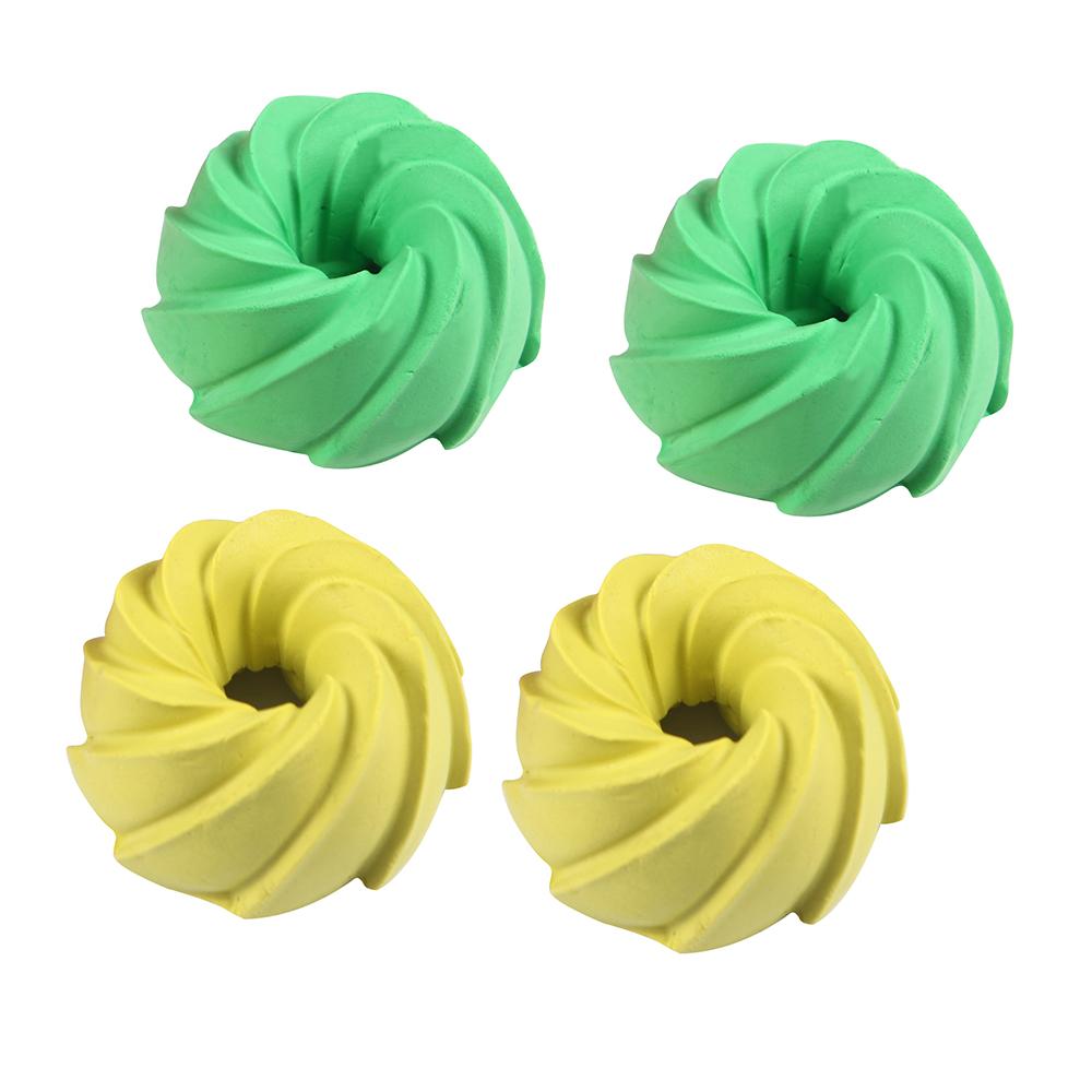 Silikon Kuchenform 8 Mulden Mini Spiralförmig Kuchen Schokolade Backform 3D DIY Backen Dessert Mousse Dekorierformen