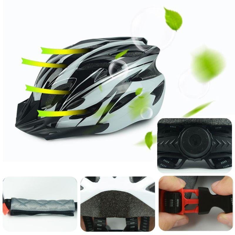 Cycling Helmet Comfortable Lining Light Weight Bicycles Helmet Hollows Breathable Cycling Helmet for Outdoor Sports