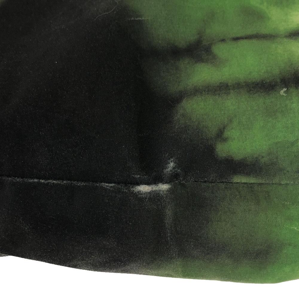 BURTON Logo patch Skiing Hooded Zip Wear M Green system snow board Kid's Used