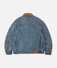 Frizmworks Gewaschene Denim Truckerjacke _ Blau