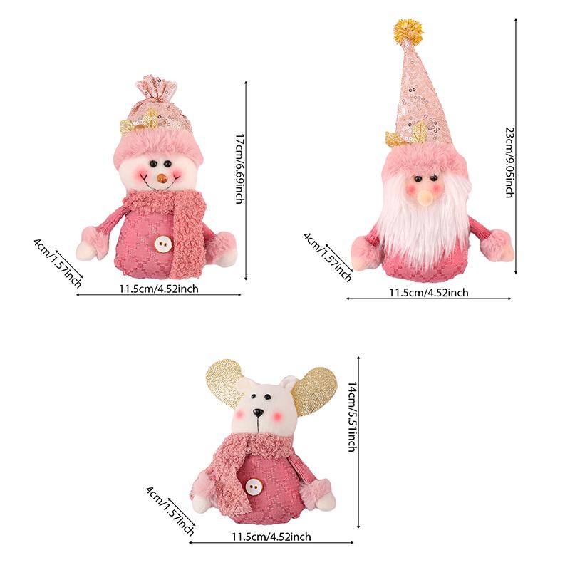 1ks Přívěsek na vánoční stromeček Sváteční dekorace Rozvržení scény Rozložení scény Panenka