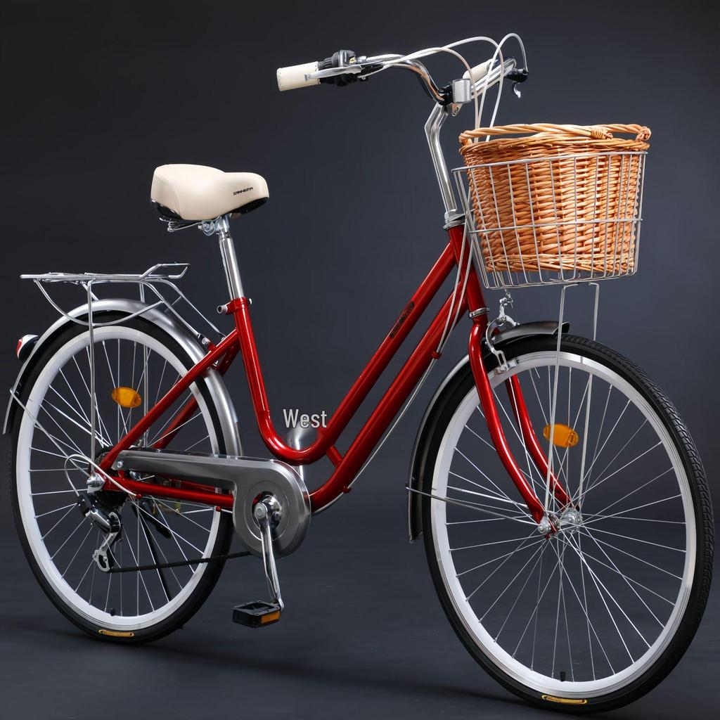 Sanhe Horse Men's Shimano 7-Speed Adult Women's Commuting Bike