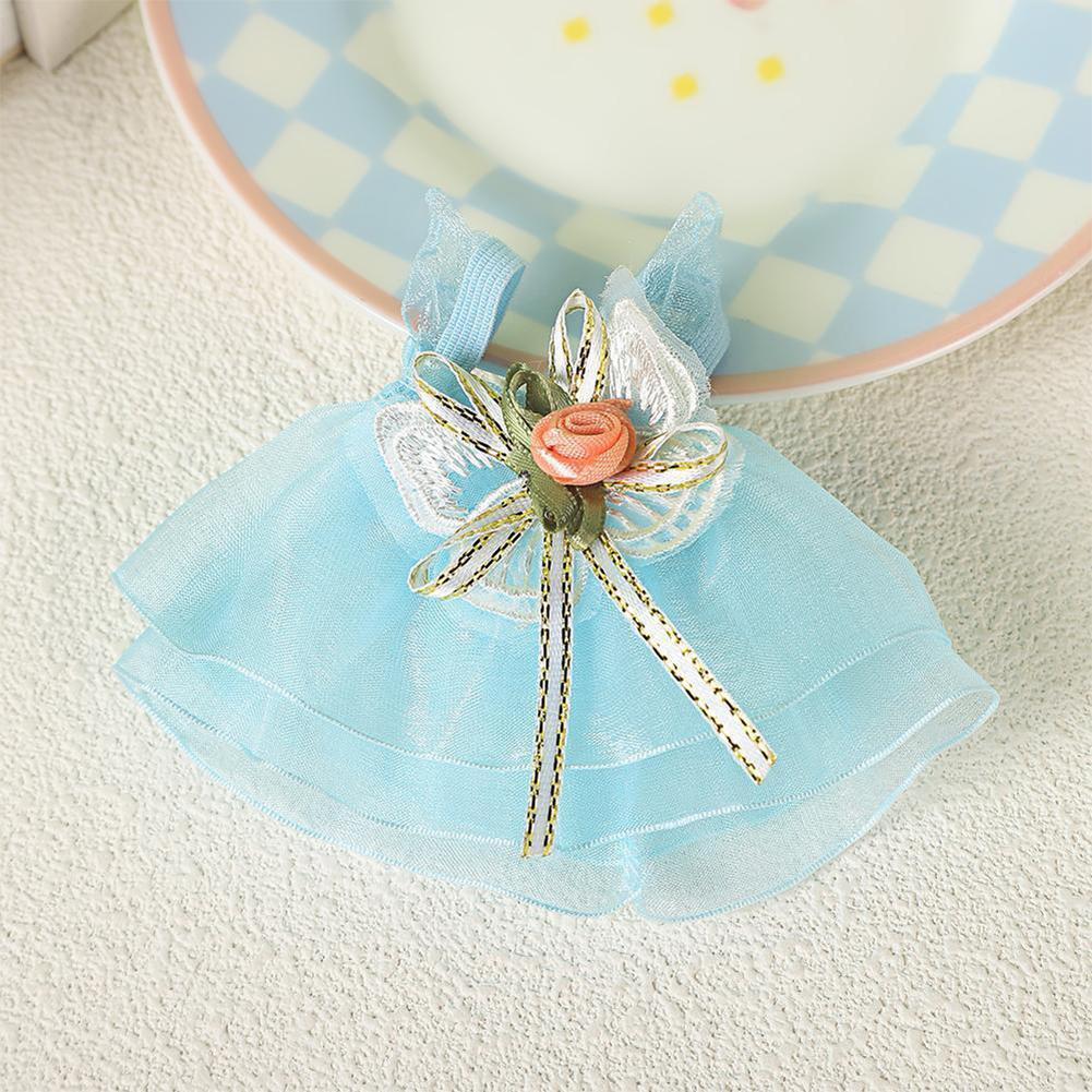 Miniature Princess Dress for 10cm Cotton Dolls Cute DIY Doll Clothes Fashion Accessories Lovely Outfit Gifts for Girls Friends