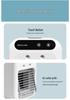 Portable Spray Humidifying Desktop Fan - Small Air Conditioner for Dorms and Homes