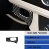 For BMW Z4 E89 09-16 Carbon Fiber Engine Start Switch Key Hole Panel Cover Trim