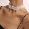 Europe, America, Niche Light Luxury White Pearl Necklace Ins Wind Trend Live Streaming Host Fairy Temperament Necklace