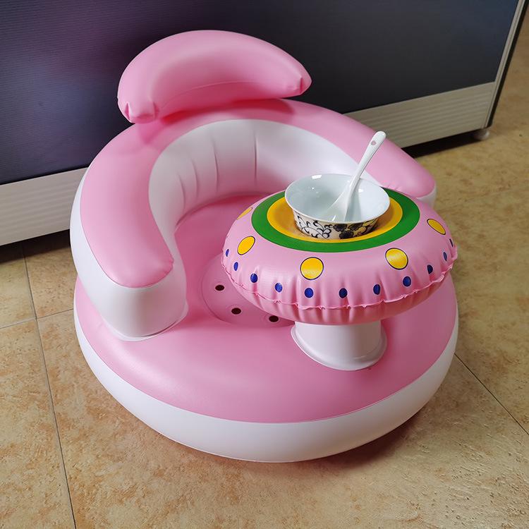 Frisbee Inflatable Baby High Chair and Learning Seat