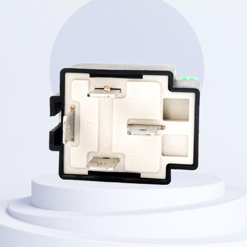 1Pc 12V Dc 4 Pin Car Automotive Fused Relay 30A Normally Open Relais 30A Fuse