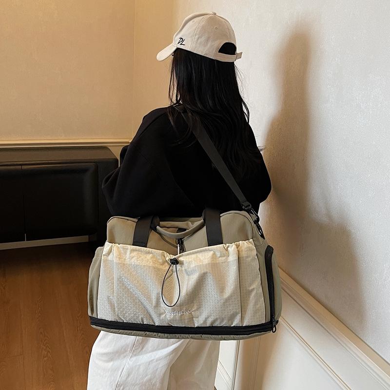 Travel Bag for Women, Hand-held Business Trip Sports Bag, Large-capacity Short-distance Travel Luggage Bag