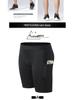 Men's High Elastic Quick-Dry Basketball Fitness Shorts with Pockets