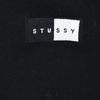 STUSSY Logo embroidery Long sleeve sweat trainer M black Men's Used