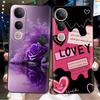 For Vivo V50 Lite Case Cute Cartoon Painted Phone Case For Vivo V50 Lite 4G 5G Protection Shockproof Shell Back Cover Protection
