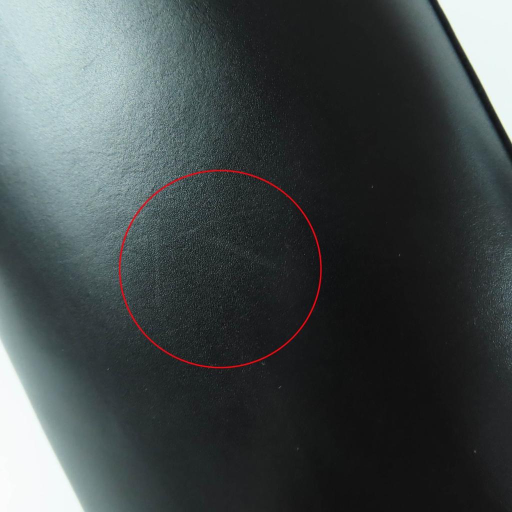 Pristine HERMES Knee-high boots jumping boots black leather Women 37 Used