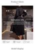 Danny Lin Women's Summer Ice Silk Bathrobe - Stylish, Thin, Sexy Cardigan Home Wear
