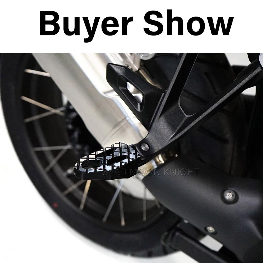 Touring Rear Foot Pedals For BMW R1300GS R 1300GS 2023- Adjustable Passenger Footpegs Accessories