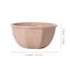 6‑Inch Mid‑Eastern Style Ceramic Bowl Embossed Tulip Glazed Exquisite Chocolate Bowl Arabic Snacks Candy Dish for Home Party