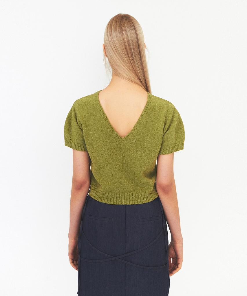Daiaegeuneol Two Way Boucle Knit (Lime)