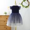 Girls' Long-Sleeve Cotton Princess Dress – Fashionable Autumn/Winter Style for Kids