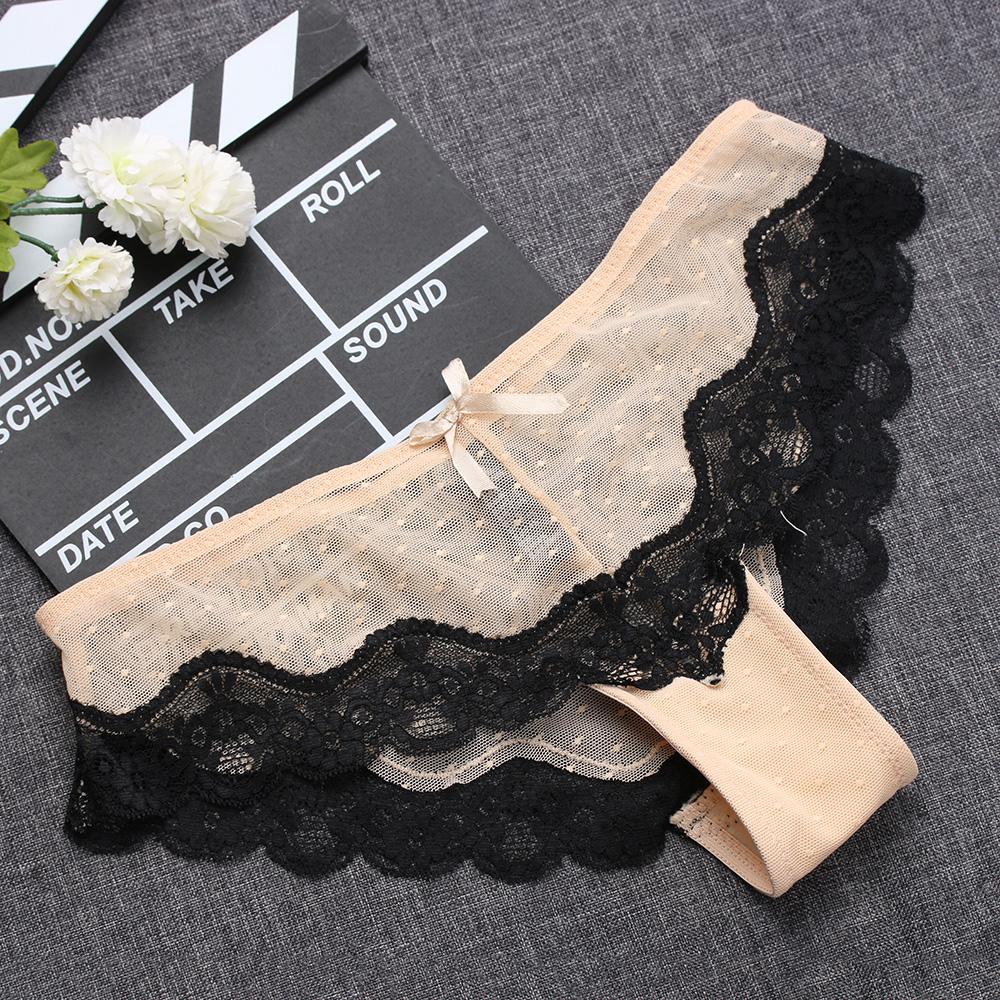 Sexy Lace Women Panties Fashion Underpants Tempting Pretty Briefs Cotton Low Waist Cute Women Underwear Hipster Lingrie