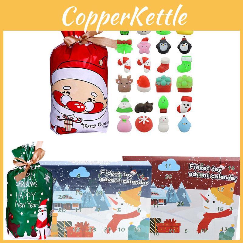 Exciting Kids Fidget Squishy Toy Cars Advent Calendar For Stress Relief And Sensory Fun