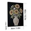 DIY Pearl Art Painting for Adults Home Wall Decoration Gifts Pearl Gem Paintings Picture Arts Craft 30x40cm With Frame