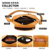 Women's Full-Grain Leather Underarm Crossbody Bag – Lightweight Versatile Mini Purse Multi-Color for Work Office Party & Travel