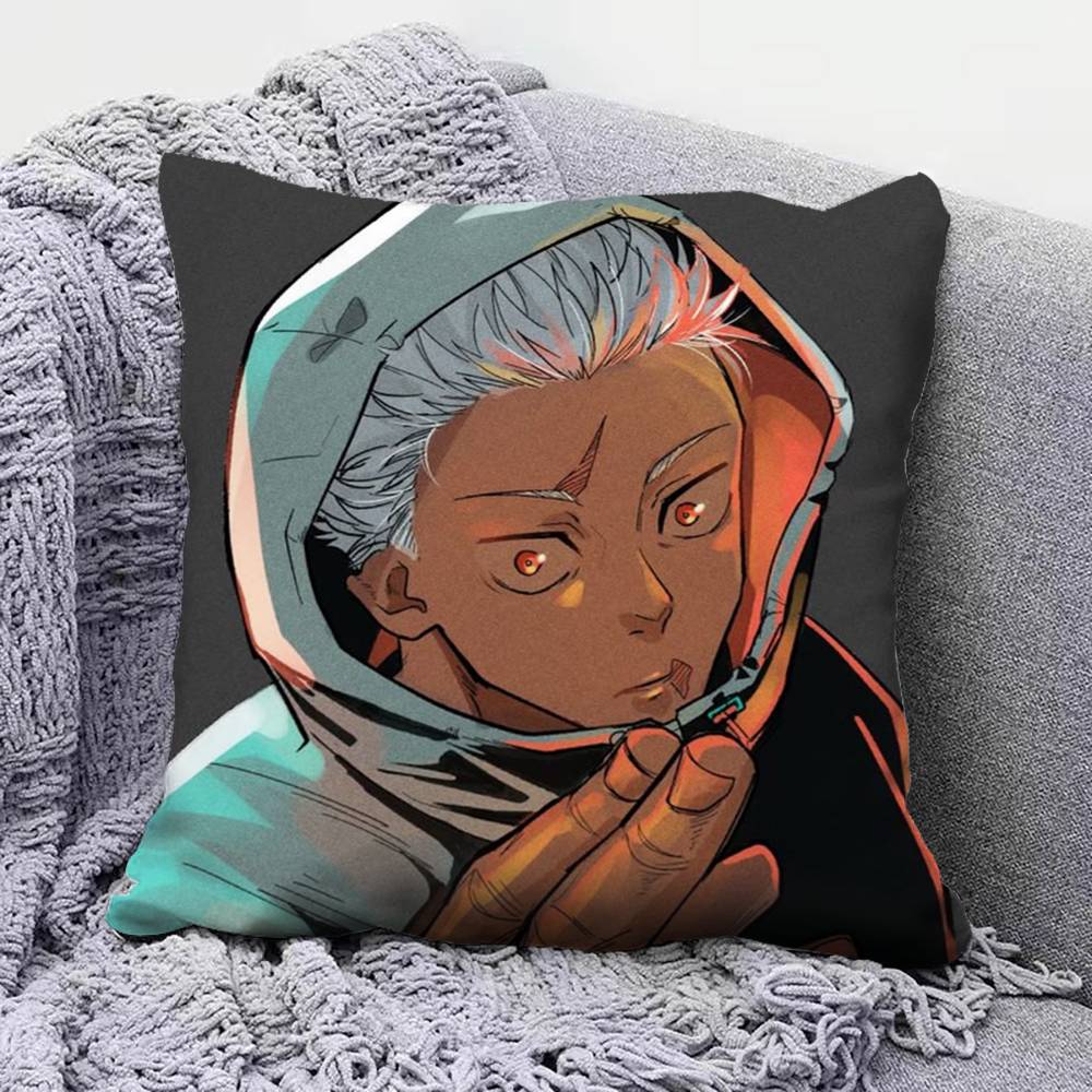 Jujutsu kaisen Yuji Itadori Manga Home Sofa Cushion Covers and Aecorative Custom Pillow Covers