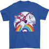 Santa Claus Riding a Unicorn Christmas Xmas Unisexs TShirt 100 Cotton