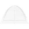 Moustiquaire mongole avec portes 220 maille blanc 200x180x135cm