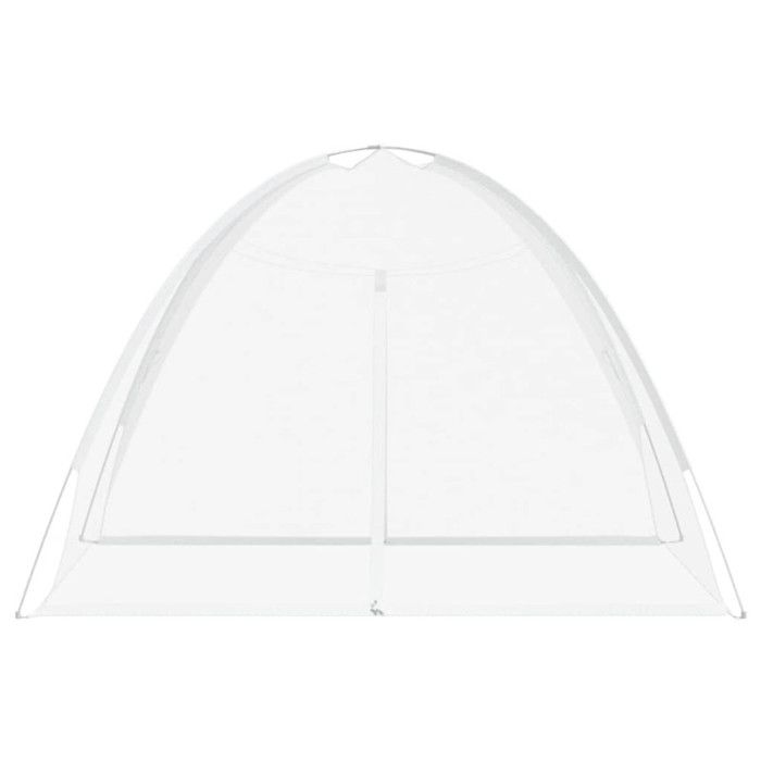 Moustiquaire mongole avec portes 220 maille blanc 200x180x135cm