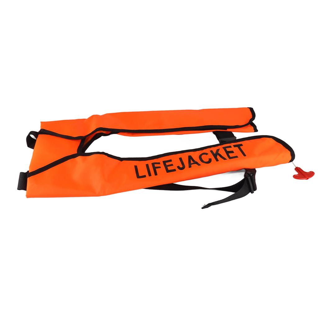 Gilet de sauvetage auto-gonflable Tissu TPU Nylon 150kg 330lb Flottabilité Gilet de sauvetage pour Kayak Natation Bateau
