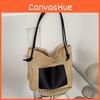 Chic Street Style Woven Tote Bag For Women 2023 Summer New Collection