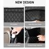 SEAMETAL Car Handbag Holder Pu Leather Car Storage Bag Interior Auto Seat Middle Box Seat Back Hanger Hanging Pocket Organizers