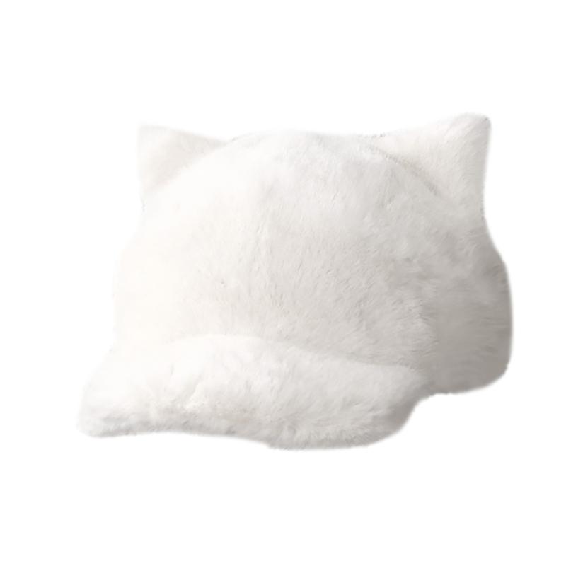 Kitten Baseball Hat for Girls Women Ear Furry Casual Hat for Sports Gym Mountain Camping Hat Outdoor Activity