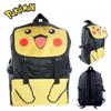 Pokmon Children Pikachu School Backpack Oxford Fabric Elementary Bag Students